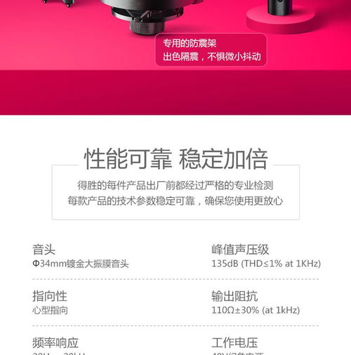 麦克风选购指南 从类型到参数的全方位产品信息解析